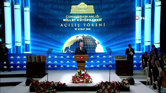 Cumhurbaşkanlığı Millet Kütüphanesi açıldı