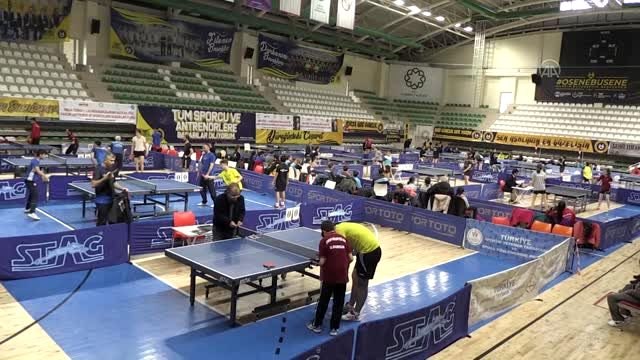 Masa Tenisi 1. Ligi 2. etap maçları başladı