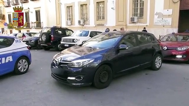 Palermo - Giro di escort, 3 arresti - uscita dalla Questura (20.02.20)