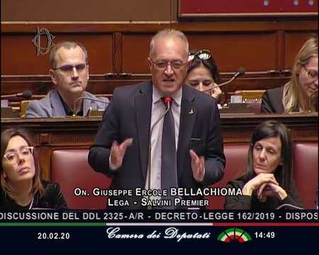 Bellachioma - Questo governo ha trasformato il Milleproroghe in una manovra (20.02.20)