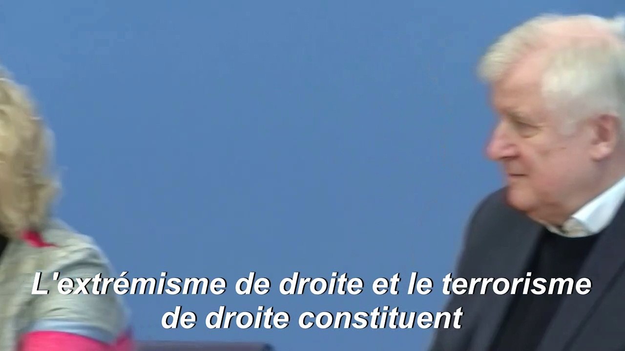 L'extrémisme de droite "plus grande menace pour notre démocratie" : ministre allemande