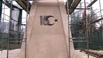 15 Temmuz Şehitler Anıtı’nda sona gelindi