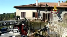Terni - Brucia canna fumaria in località Cervara, evitato incendio tetto (21.02.20)