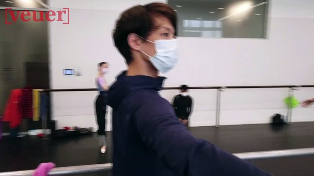 Ballet Dancers in China Practice While Wearing Medical Masks Amid Coronavirus Outbreak