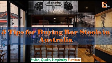5 Tips for Buying Bar Stools in Australia
