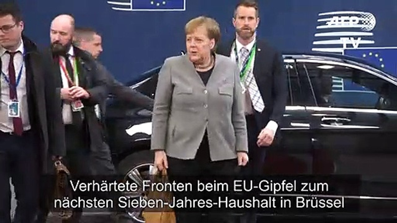 Verhärtete Fronten beim EU-Gipfel zum nächsten Sieben-Jahres-Haushalt der Union