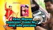 Varun Dhawan celebrates 'Coolie No 1' wrap with pancakes