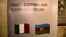 İtalya-Azerbaycan İş Forumu - ROMA