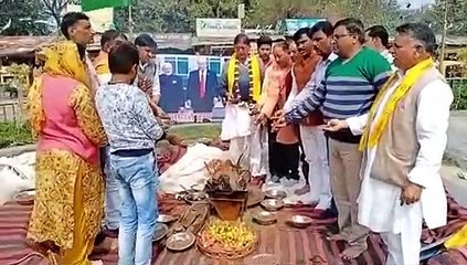 आगरा -ट्रम्प के स्वागत को तैयार दिखे आगरावासी