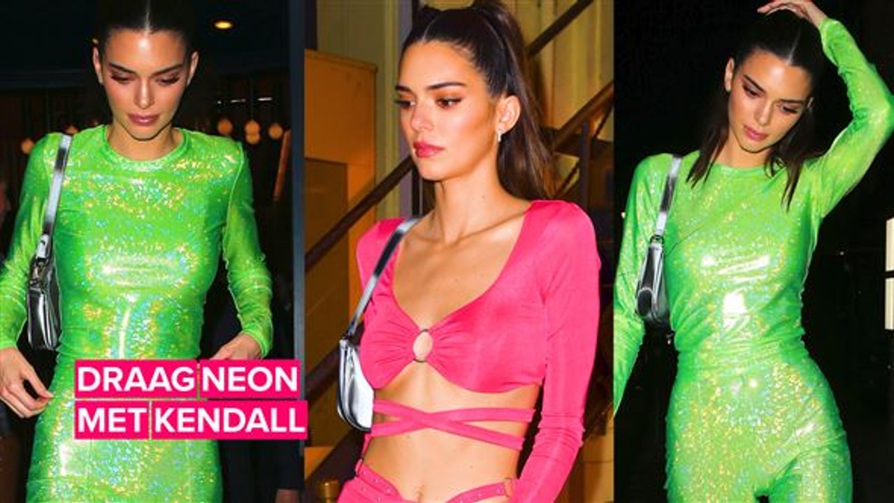 Kendall Jenner houdt van neon