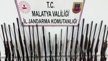 Malatya ve Adıyaman'da silah kaçakçılığı operasyonu: 21 gözaltı