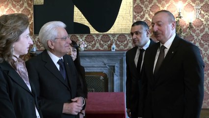 Mattarella - Congedo del Presidente della Repubblica dell’Azerbaigian (21.02.20)
