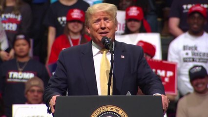 Trump tallet me filmin "Parasite"