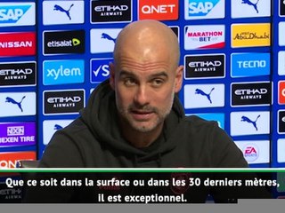 27e j. - Guardiola : "Vardy est un attaquant exceptionnel"