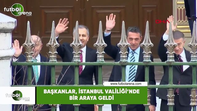 İstanbul Valiliği'ndeki 'futbol' toplantısı sona erdi