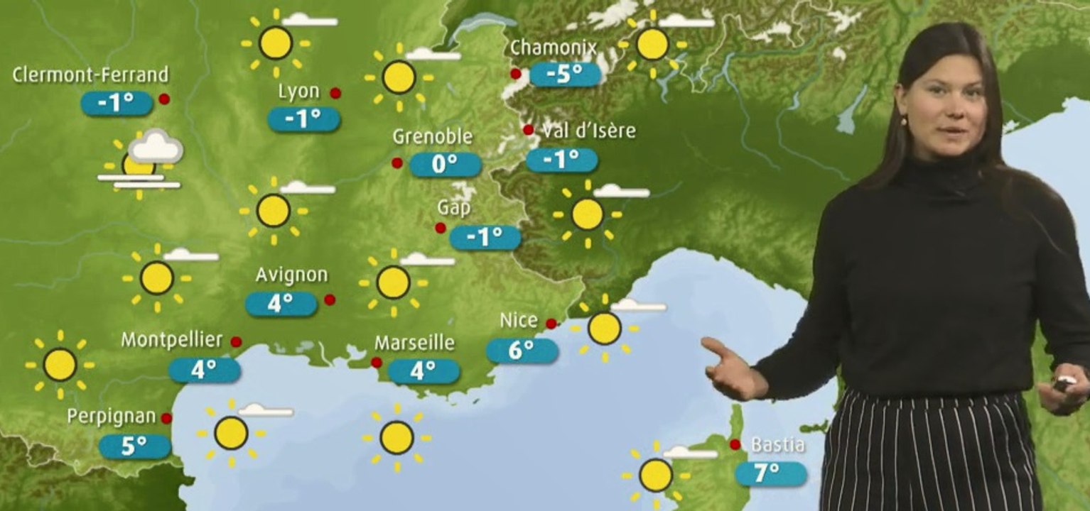 Votre météo de ce samedi 22 février : Grenoble gagne 14°C dans la journée