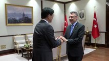 Cumhurbaşkanı Yardımcısı Oktay, Japonya Büyükelçisi Miyajama'yı kabul etti