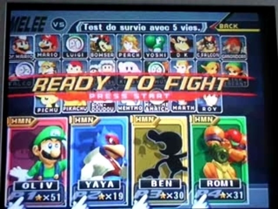 SSBM combat 2