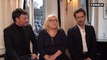 François Ozon, Josiane Balasko et Melvil Poupaud - Déjeuner des nommés- César 2020