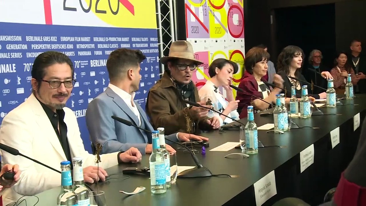 Johnny Depp in Berlin: Fotograf vor und hinter der Kamera