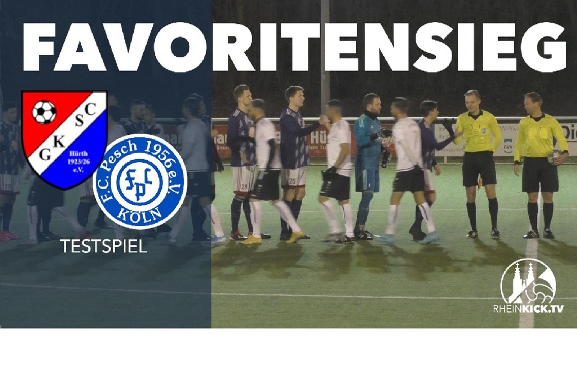 Mittelrheinligist siegt bei Landesligist  | GKSC Hürth – FC Pesch (Testspiel)