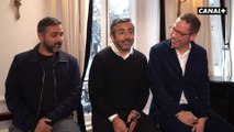 Olivier Nakache, Eric Toledano et Reda Kateb - Déjeuner des nommés - César 2020