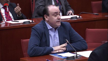 Sanchis esclata contra el PP: 'Vostè vol que me'n vagi a casa, però emmanillat'
