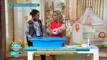 ¡Que no te dé miedo bañar a tu bebé recién nacido! Toma en cuenta estos consejos. | Venga La Alegría
