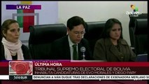TSE de Bolivia inhabilita a Evo Morales y Diego Pary para elecciones