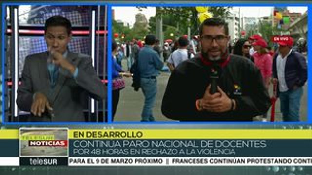 Colombia: avanza paro nacional de 48 horas de los maestros