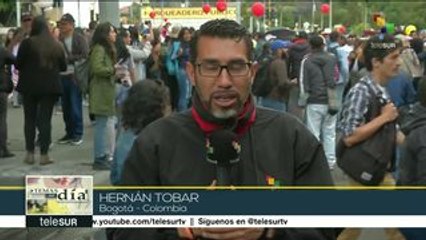 Download Video: Colombia: avanza paro nacional de 48 horas convocado por docentes