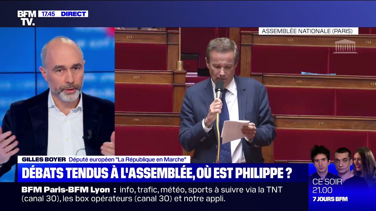 Gilles Boyer (LaREM): "20 ou 30 députés confisquent le débat" sur la réforme des retraites