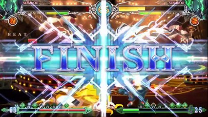 BLAZBLUE CENTRALFICTION la derrota de  Susanoo #03