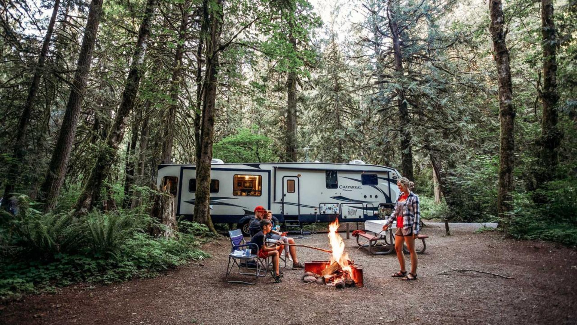 ⁣Camping at Disney World Is Affordable and Fun — and This RV Is an Adorable Way to Do It
