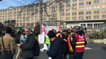 Olivier Véran, ministre de la Santé et des Solidarités en visite à Saint-Etienne