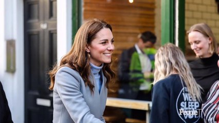 Spring Comes Early for Kate Middleton's Wardrobe with Touches of Pastel Blue and Teal