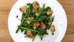 Recette : Salade de poulet aux légumes verts