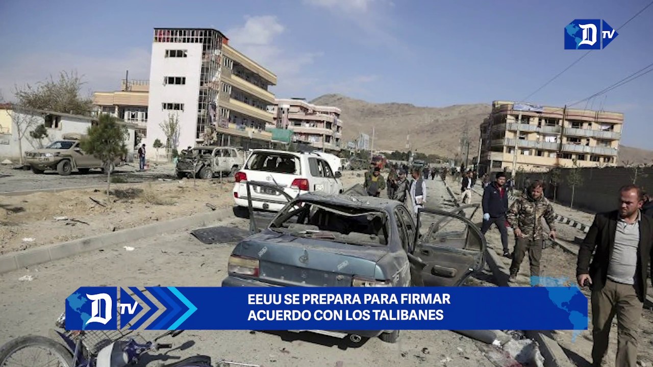Estados Unidos se prepara para firmar un acuerdo con los talibanes | El Diario en 90 segundos