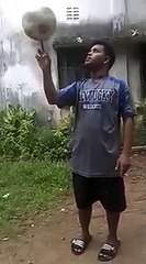 Amazing Bangladeshi boy Foot ball circus