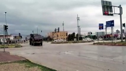 Suriye sınırına zırhlı araç takviyesi