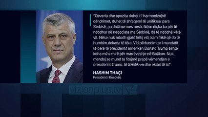 Thaçi, Kurtit: Dëgjo SHBA - BE - News, Lajme - Vizion Plus