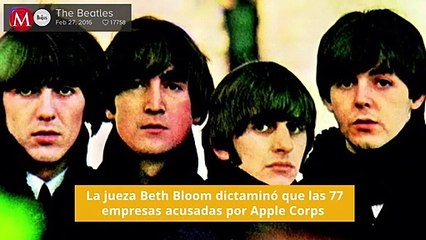 The Beatles gana demanda millonaria a empresas por mercancía falsa