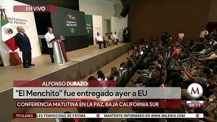 Durazo confirma extradición de 'El Menchito' a EU