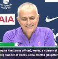 Mourinho can't stop laughing about injuries