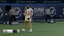 Halep breezes into Dubai final