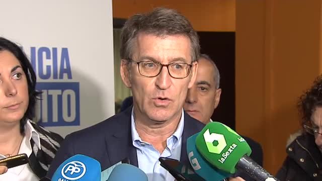 Núñez Feijóo sale en defensa de Alonso: Es nuestro candidato, es el candidato de todo el PP de España