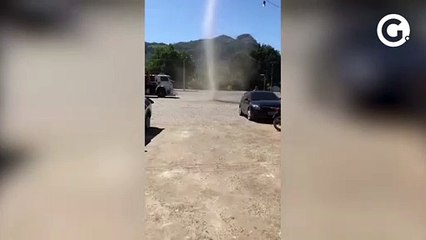 Fenômeno natural chama atenção em Cachoeiro de Itapemirim