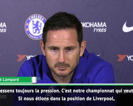 27e j. - Lampard : Je ressens toujours la pression
