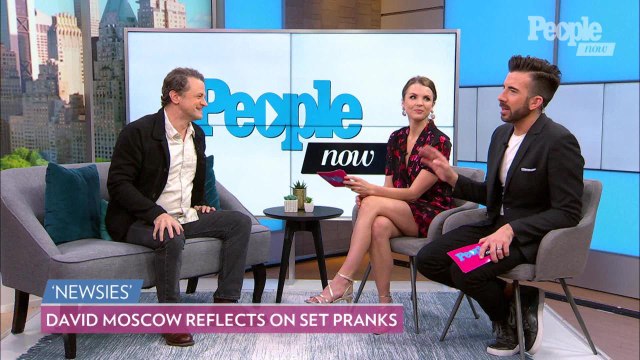 David Moscow Remembers Pranks on 'Newsies' Set — and Reveals Christian Bale Didn't Participate