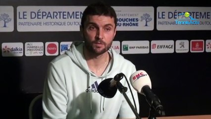 ATP - Marseille 2020 - Gilles Simon a battu Daniil Medvedev : "Ça fait du bien de gagner ce match""